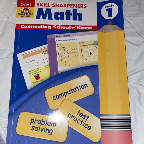 Lot of 5 NEW first grade workbooks for math, reading, spelling, writing … - Picture 3 of 8